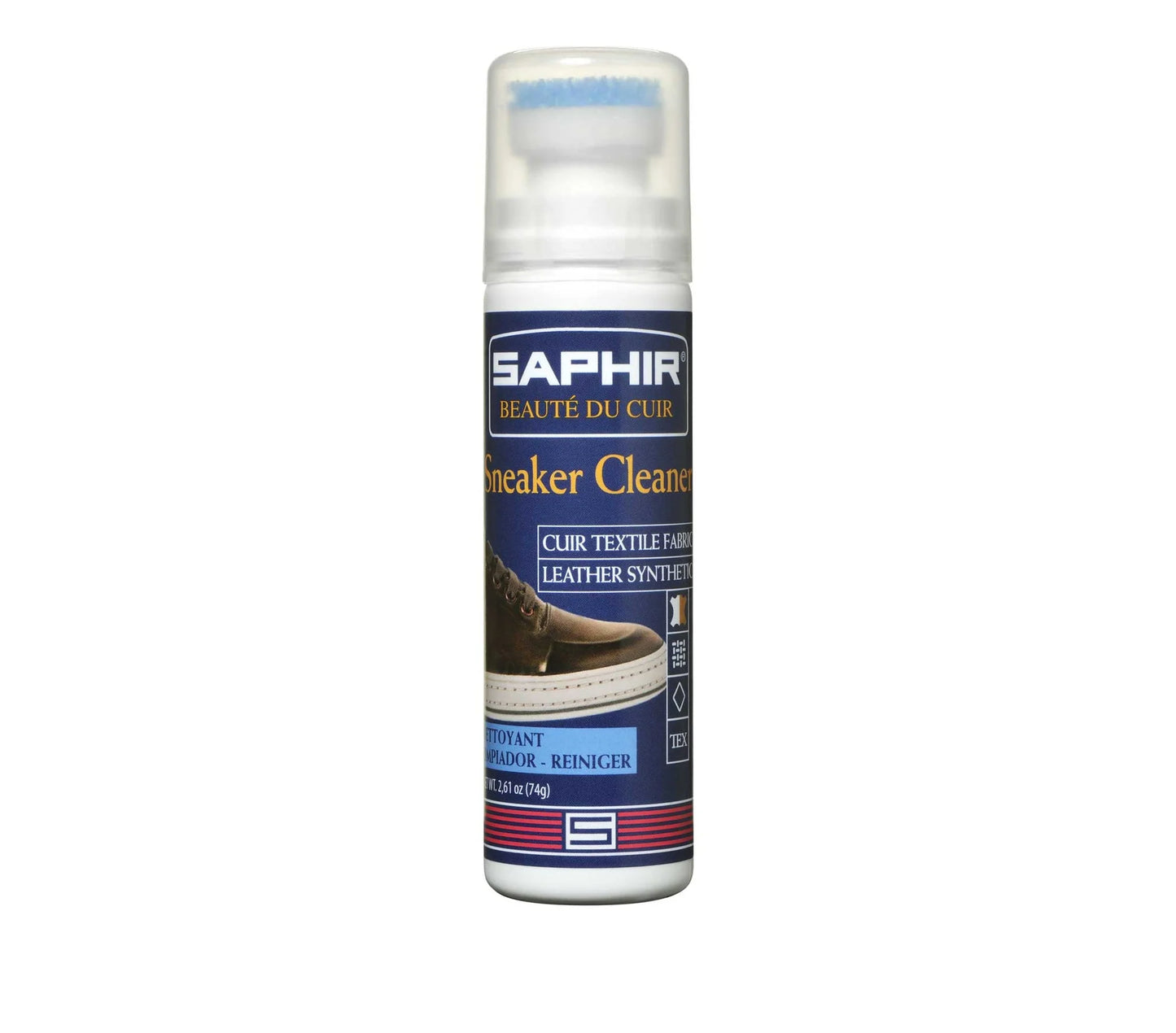 SAPHIR BEAUTE DU CUIR - SNEAKER CLEANER WITH APPLICATOR - 75ML
