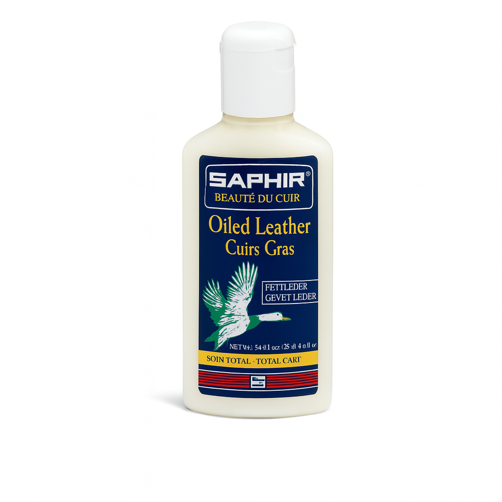 SAPHIR BEAUTE DU CUIR - CREME CUIRS GRAS (OILED LEATHER CREAM) - 125ML