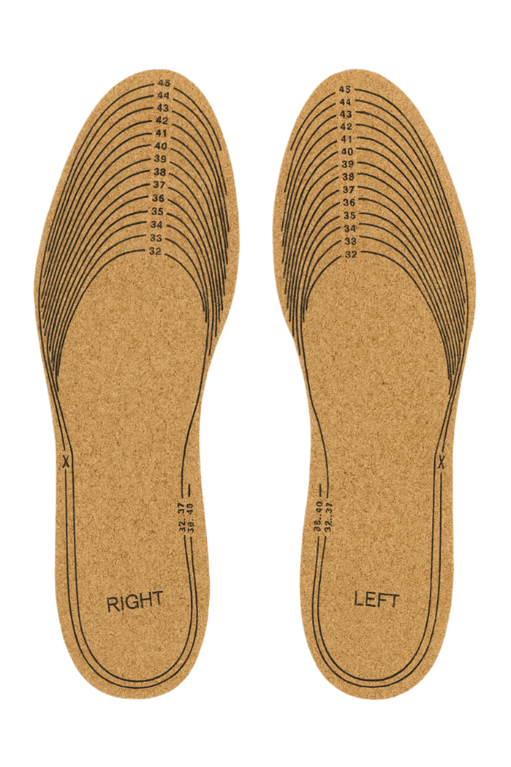 WAPROO - UNIVERSAL CORK INSOLE