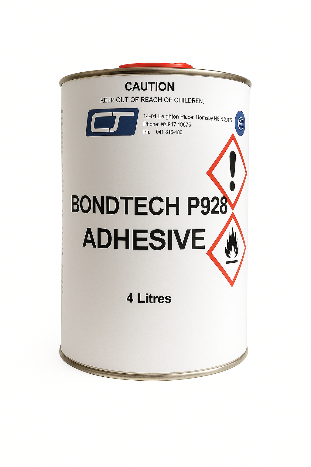 ADHESIVE BONDTECH 4134 (P928) - 4LT