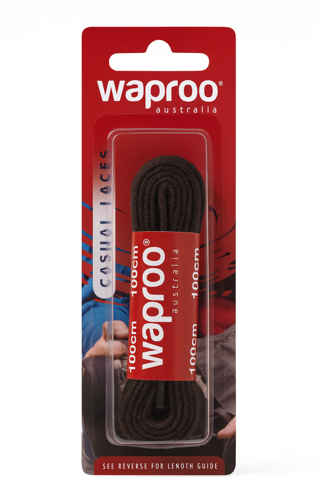 WAPROO - LACES 100CM TRACK (BLISTER)