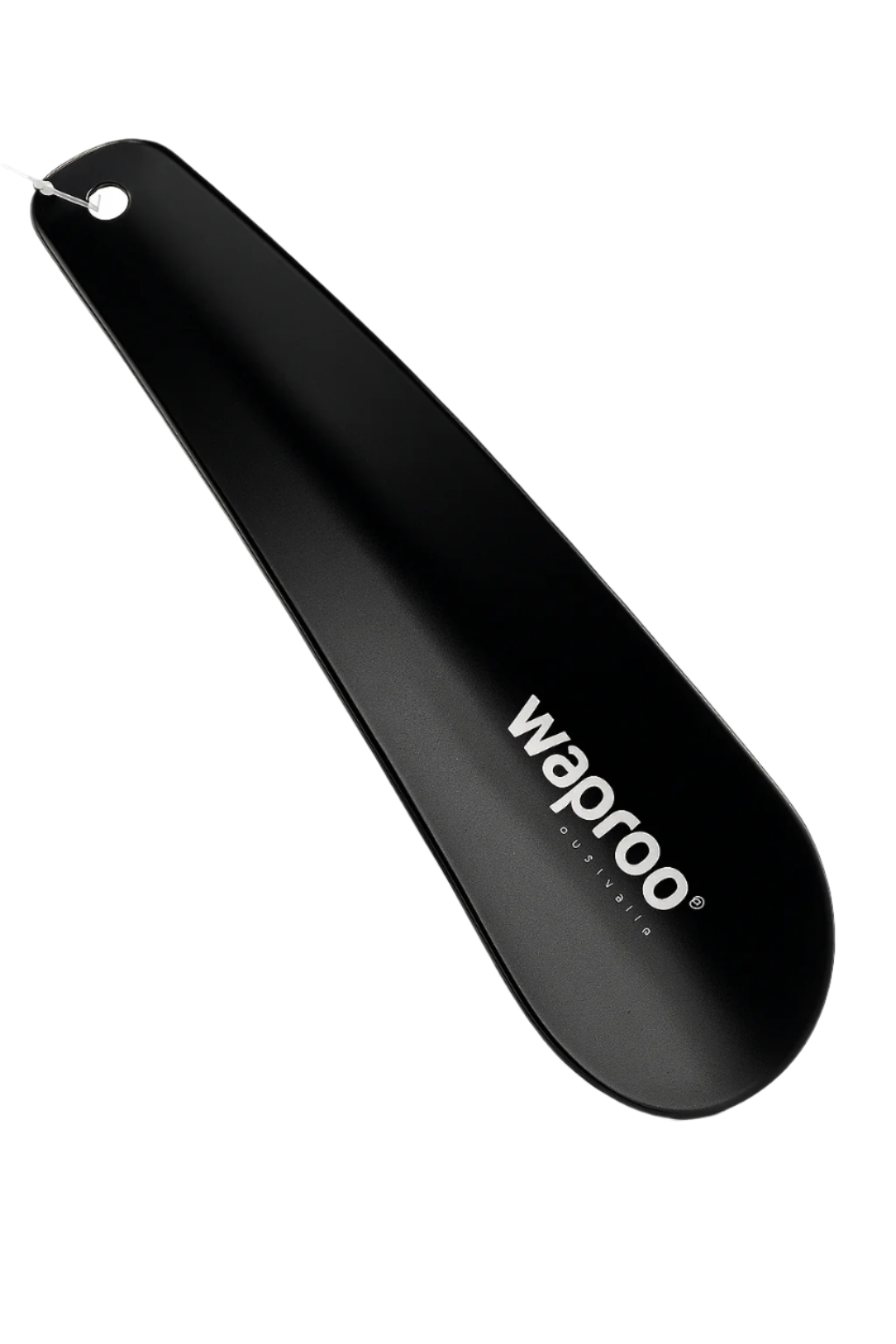 WAPROO PLATINUM - SMALL METAL SHOE HORN - BLACK