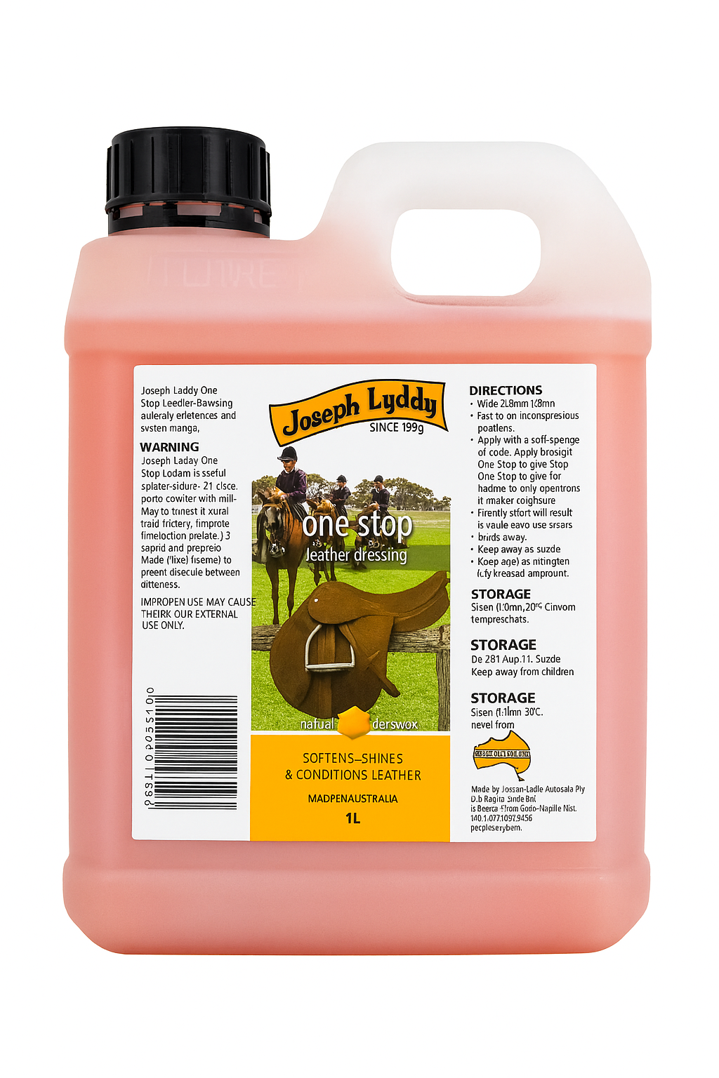 JOSEPH LYDDY - ONE STOP LEATHER DRESSING - 1L