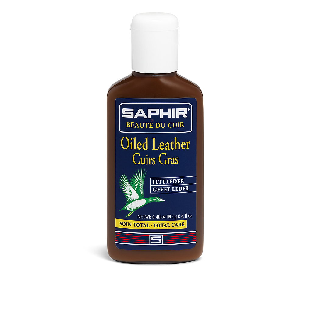 SAPHIR BEAUTE DU CUIR - CREME CUIRS GRAS (OILED LEATHER CREAM) - 125ML