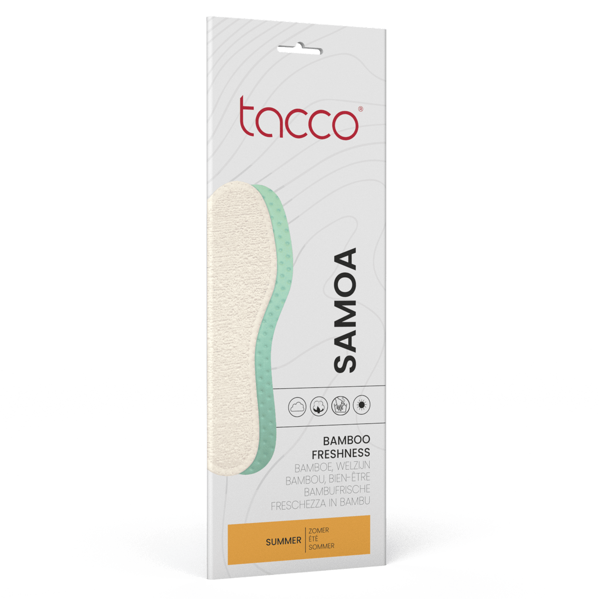 TACCO - INSOLE BAMBOO DELUXE A761