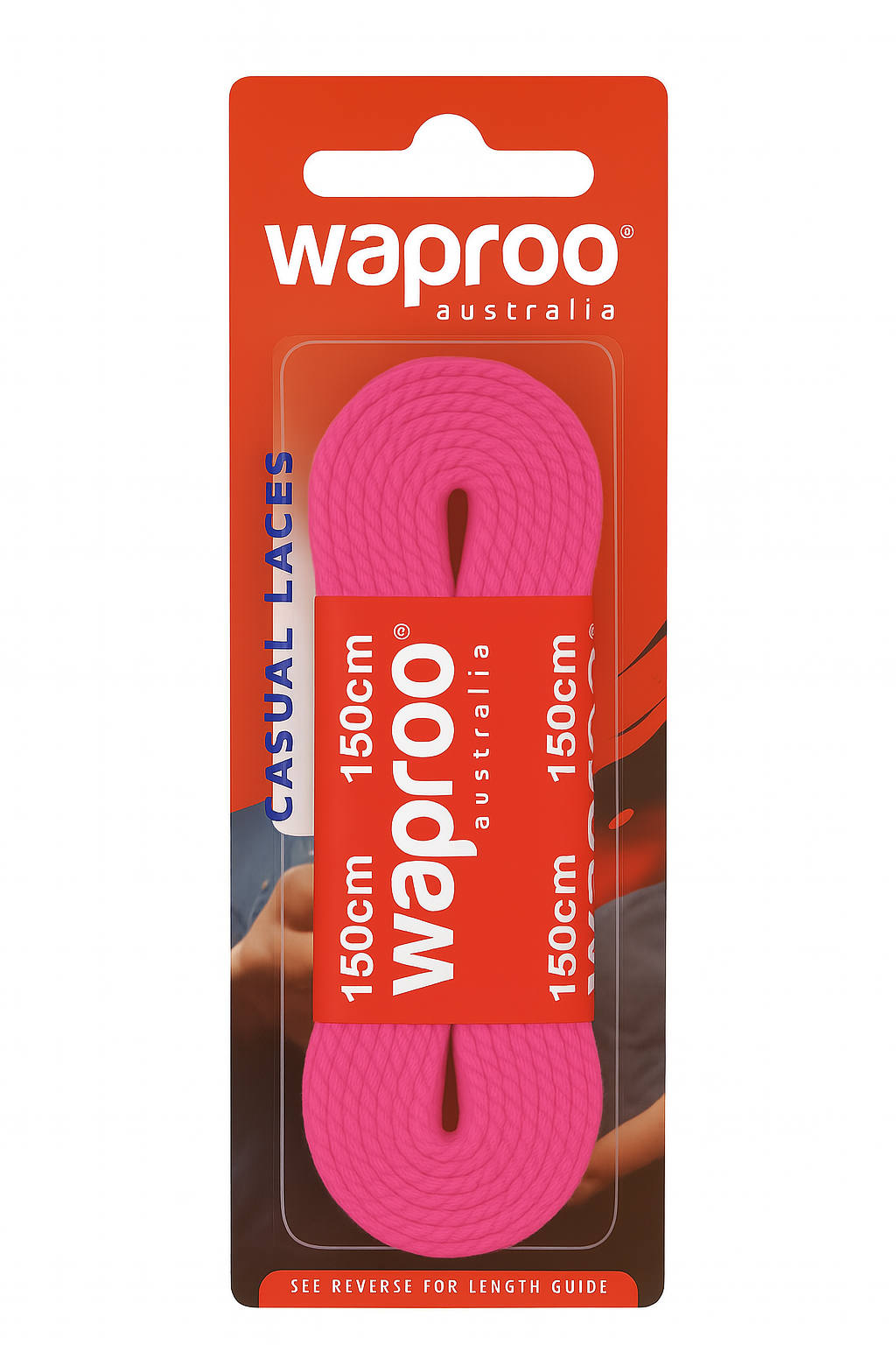 BLISTER LACES 150CM TRACK WAPROO