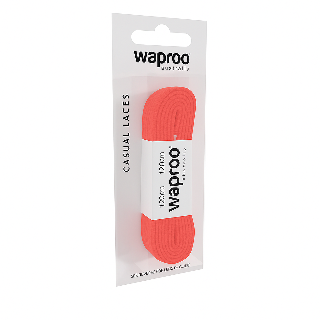 PLATINUM LACES 120CM FLAT TRACK