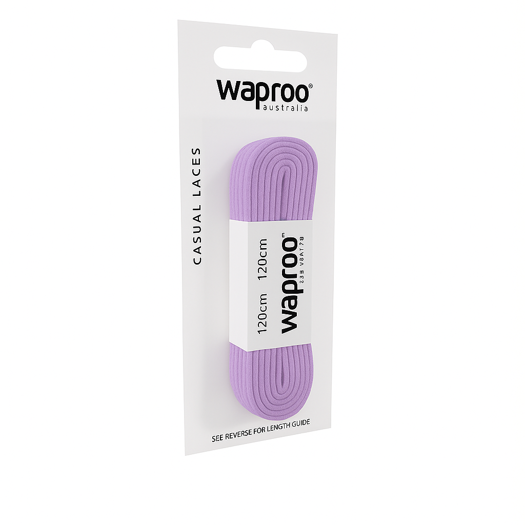 PLATINUM LACES 120CM FLAT TRACK