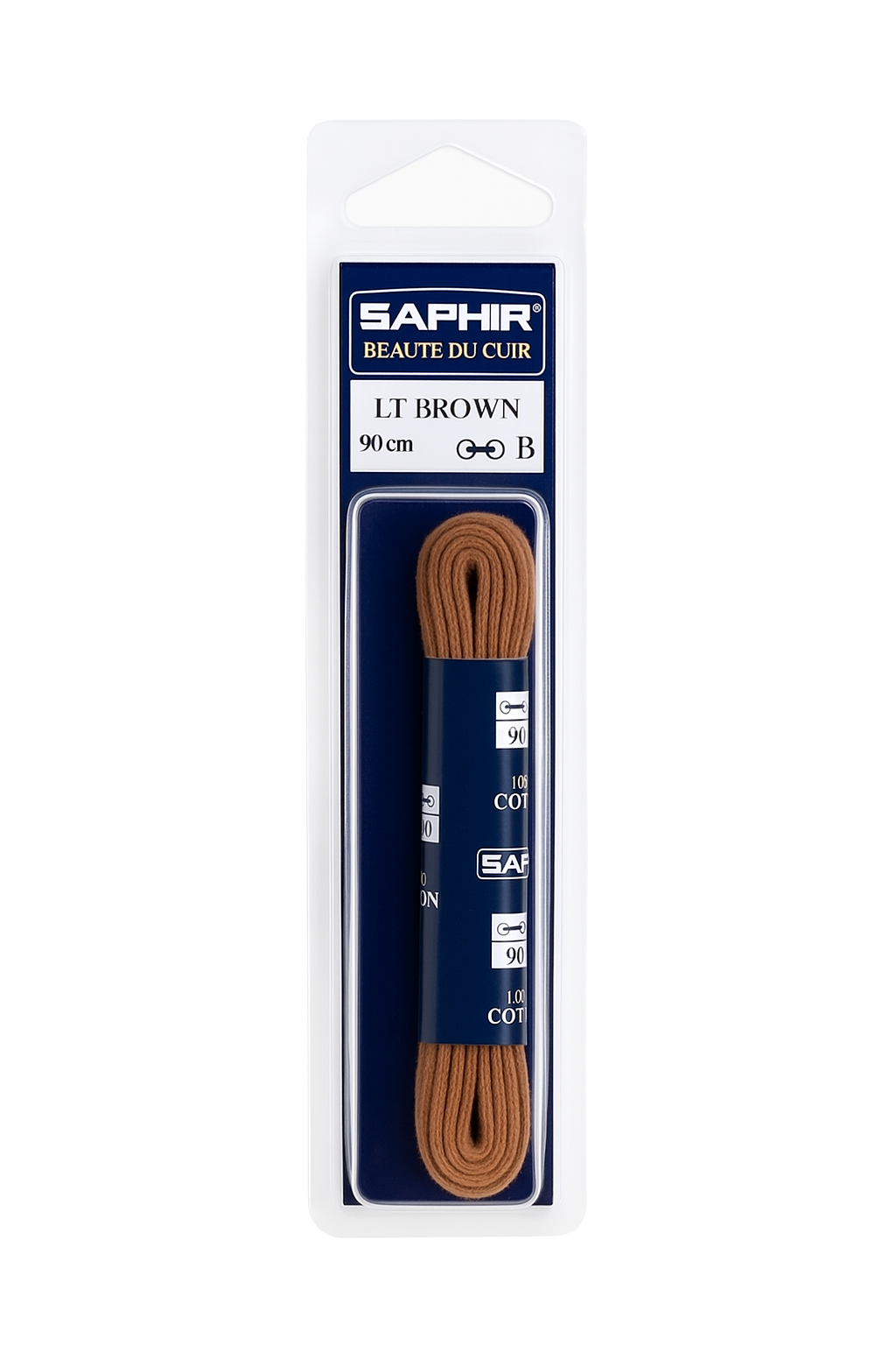 SAPHIR BEAUTE DU CUIR - LACES 90CM THIN ROUND WAX