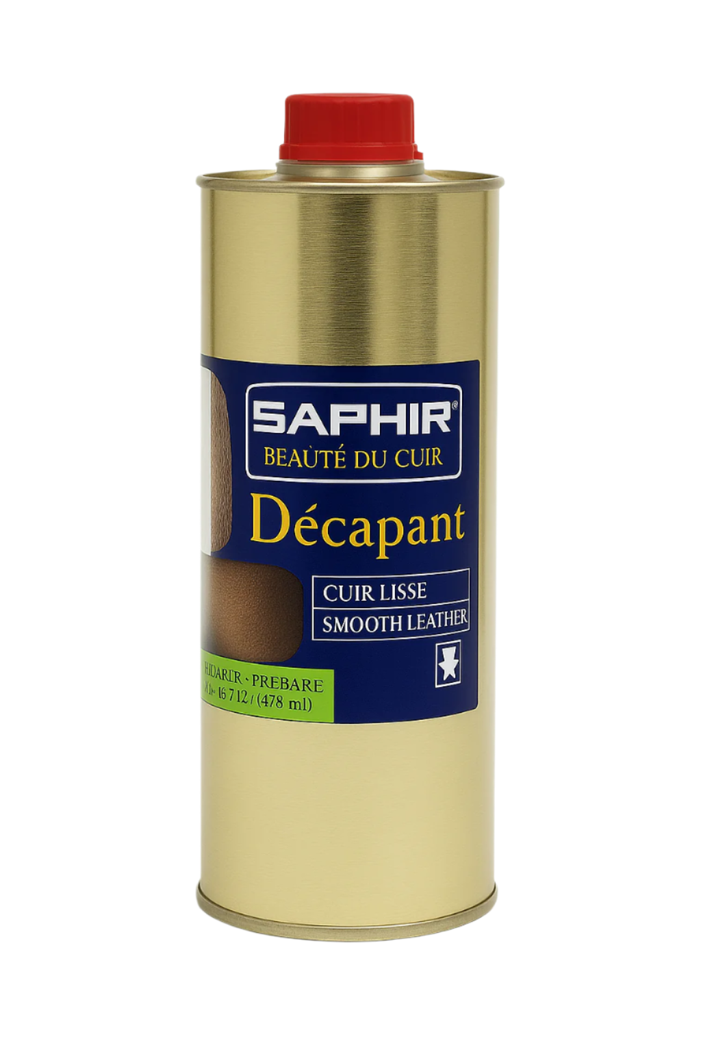 SAPHIR BEAUTE DU CUIR - DECAPANT DYE PREPARATION - 500ml
