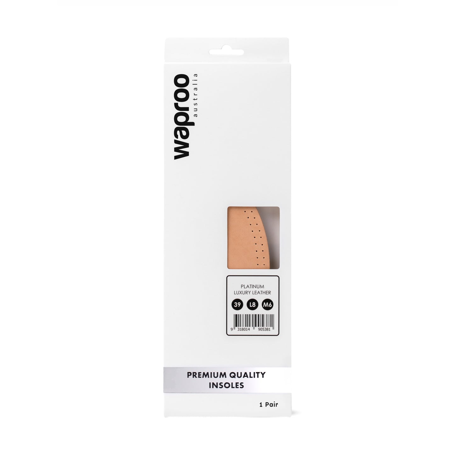 WAPROO PLATINUM - LEATHER COMFORT INSOLE