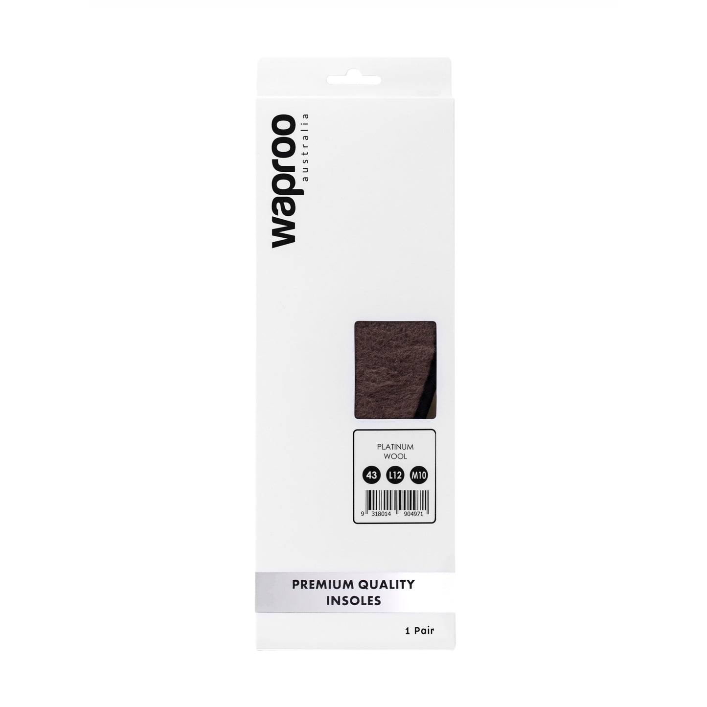 WAPROO PLATINUM - WOOL INSOLE