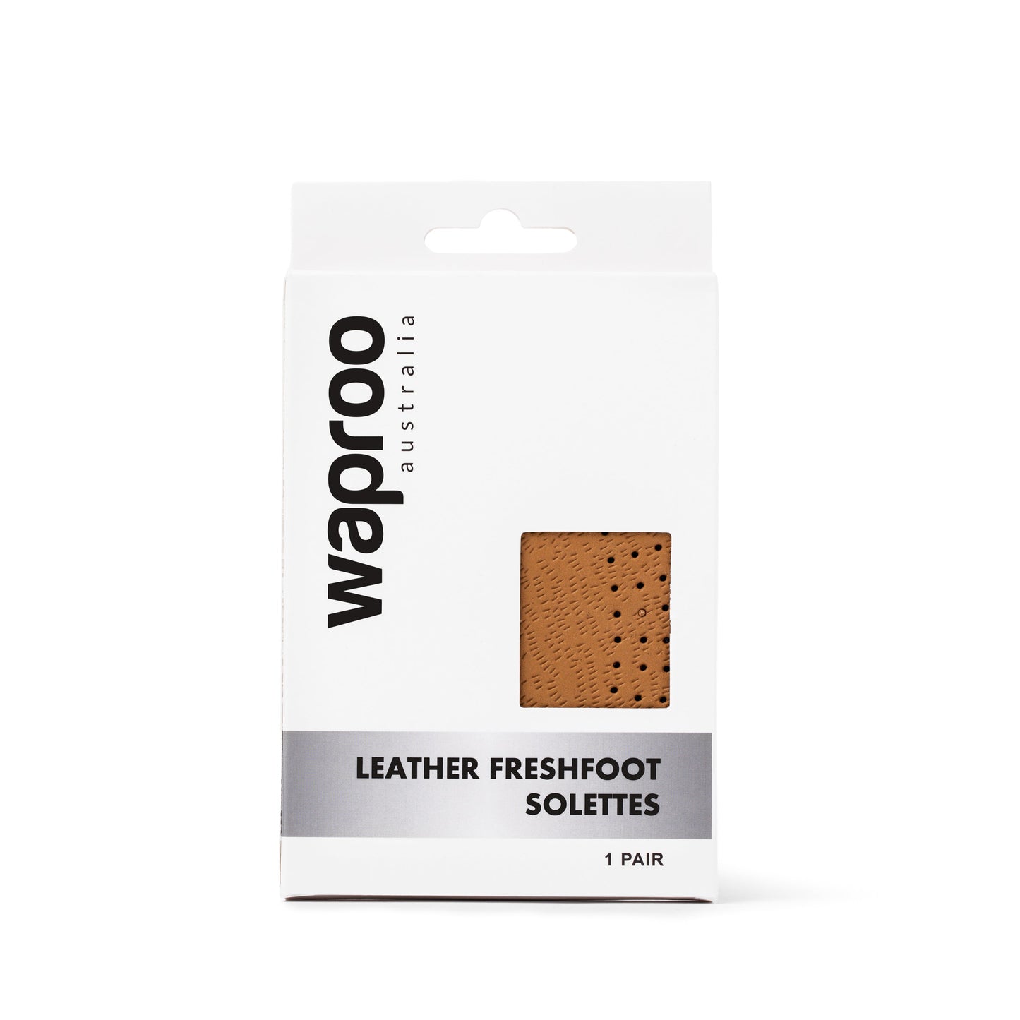 WAPROO PLATINUM - LEATHER FRESHFOOT SOLETTES