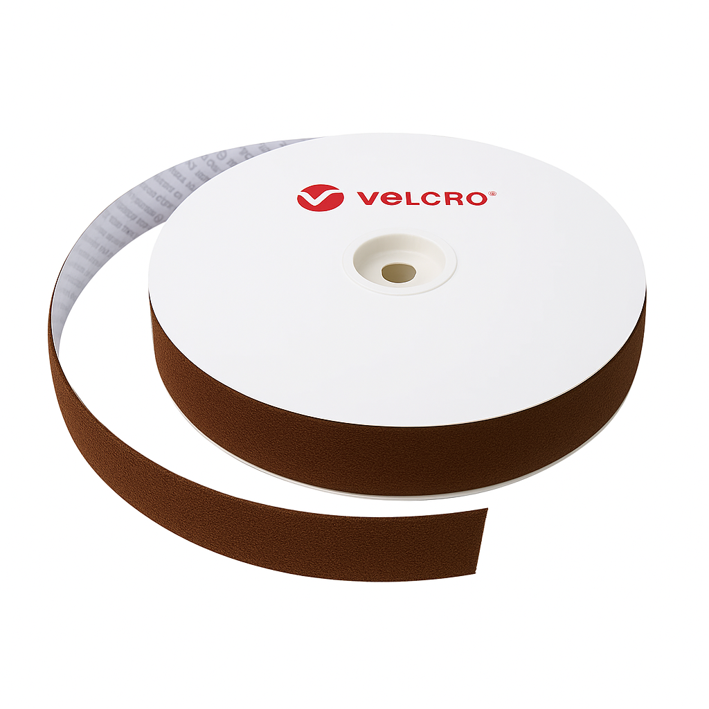 VELCRO STRAPPING-BROWN