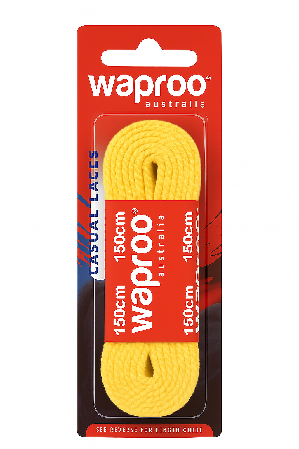 BLISTER LACES 150CM TRACK WAPROO