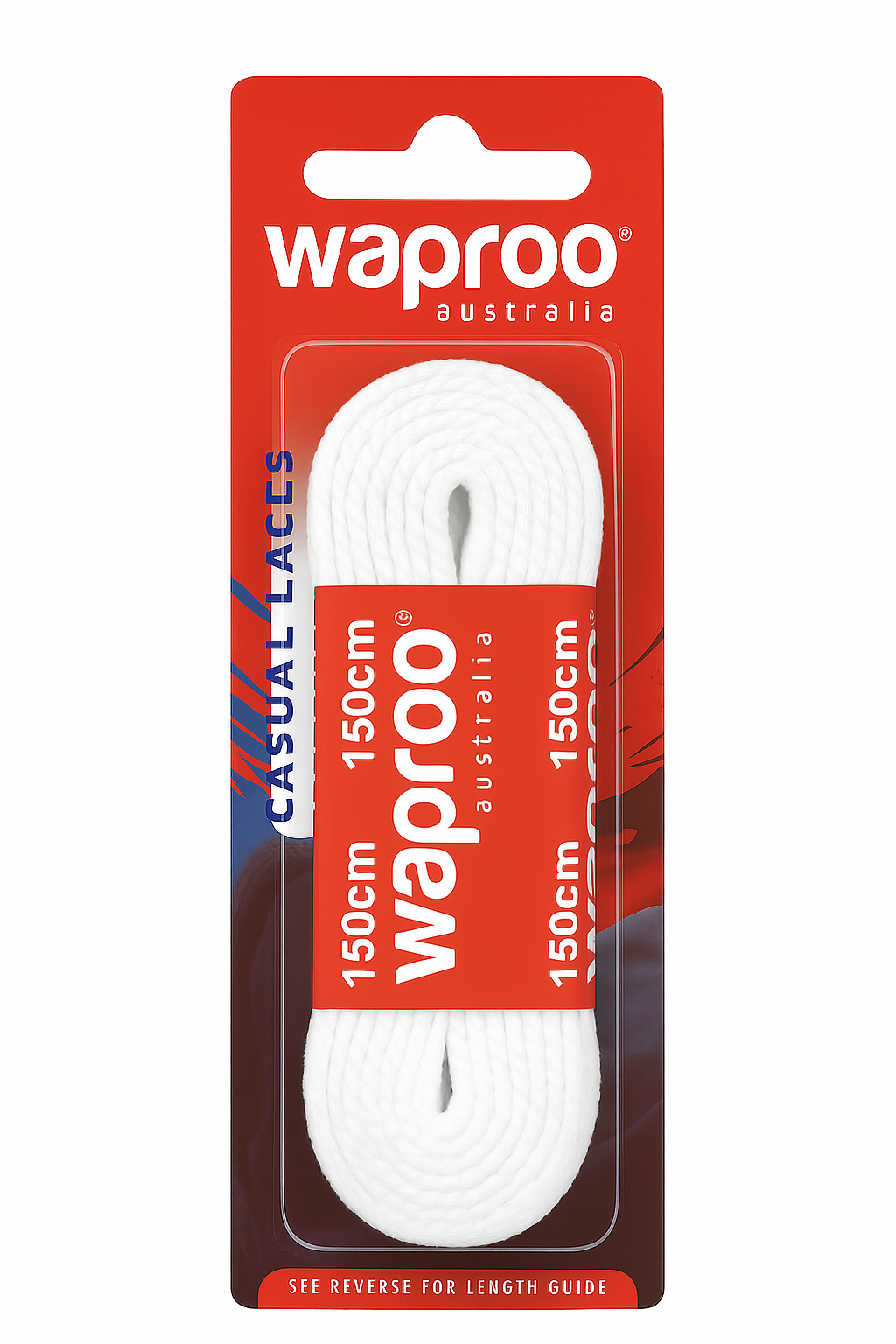 BLISTER LACES 150CM TRACK WAPROO
