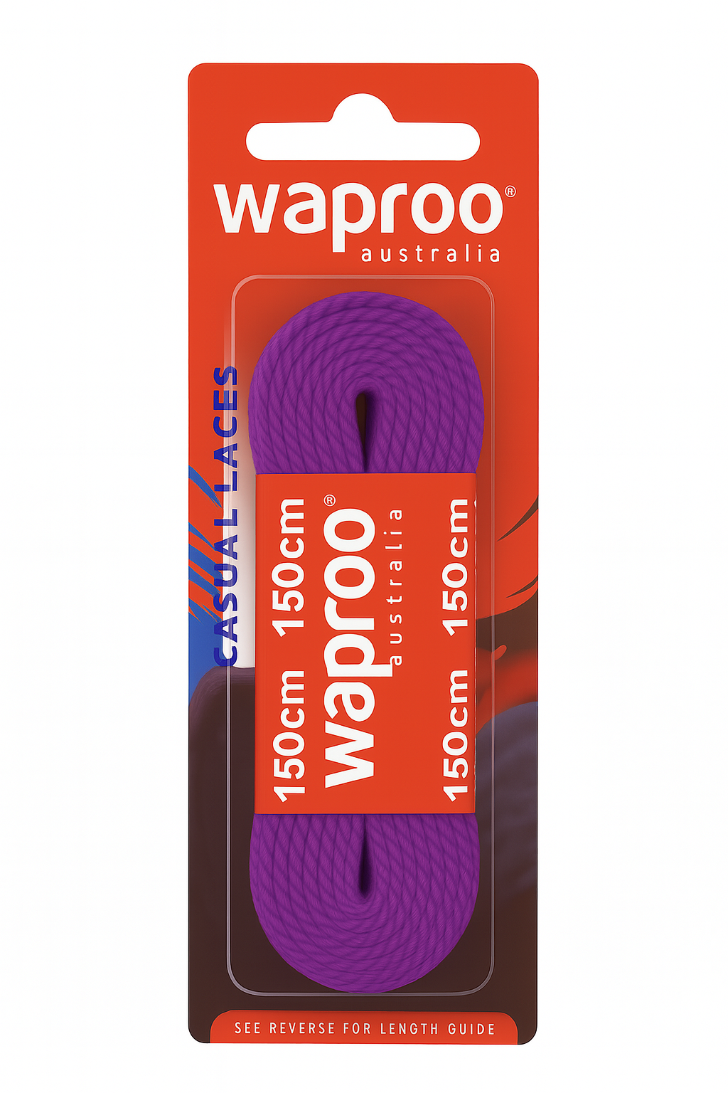 BLISTER LACES 150CM TRACK WAPROO