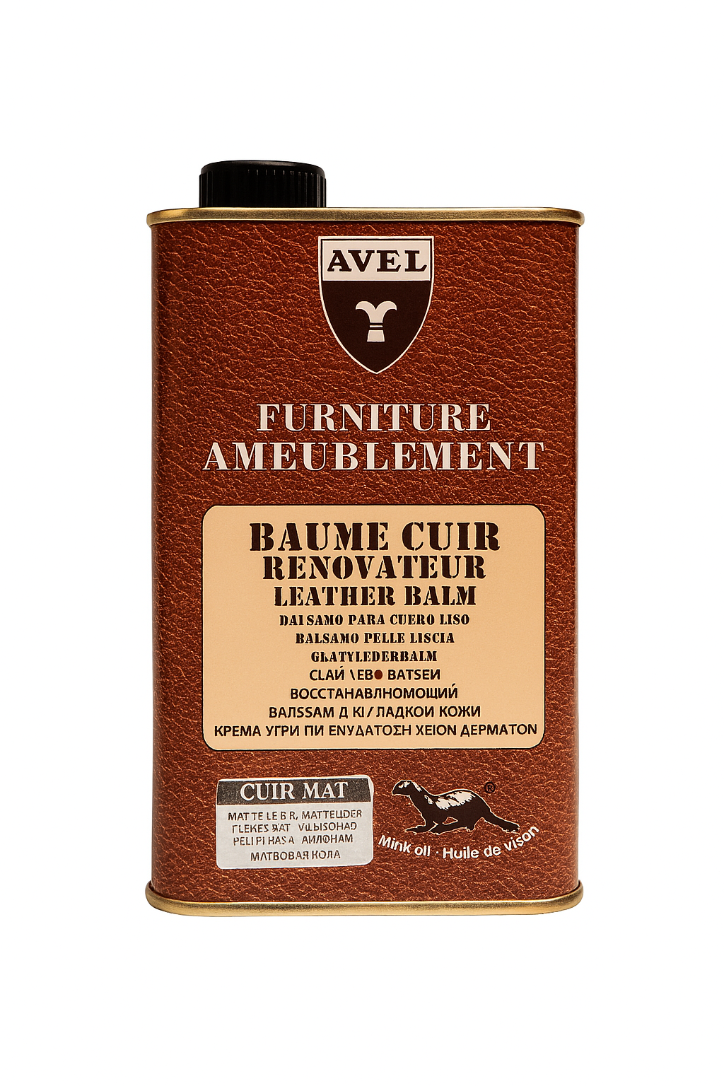 SAPHIR RENOVATOR BALM FOR MAT LEATHER 500 ML BAUME CUIR