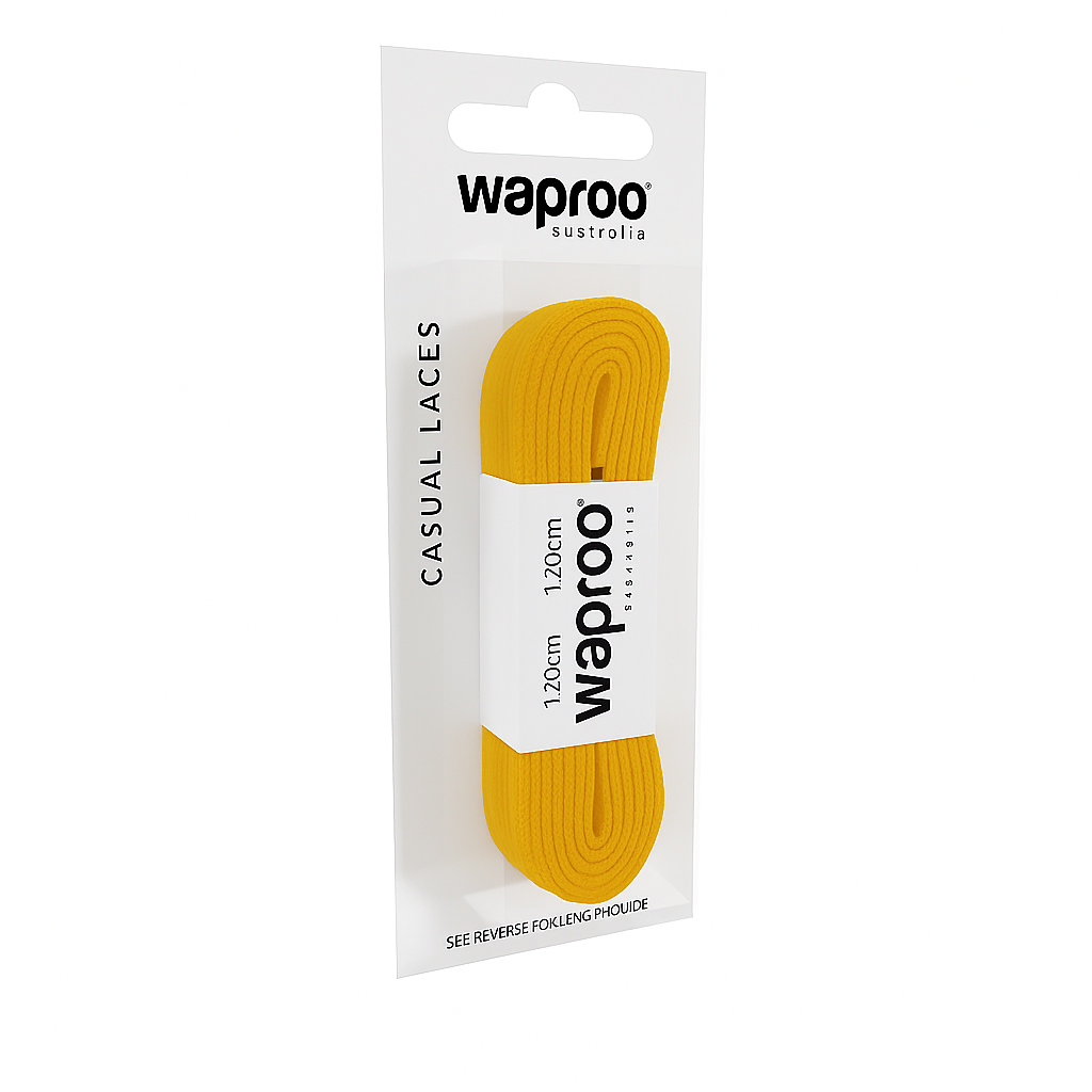 PLATINUM LACES 120CM FLAT TRACK