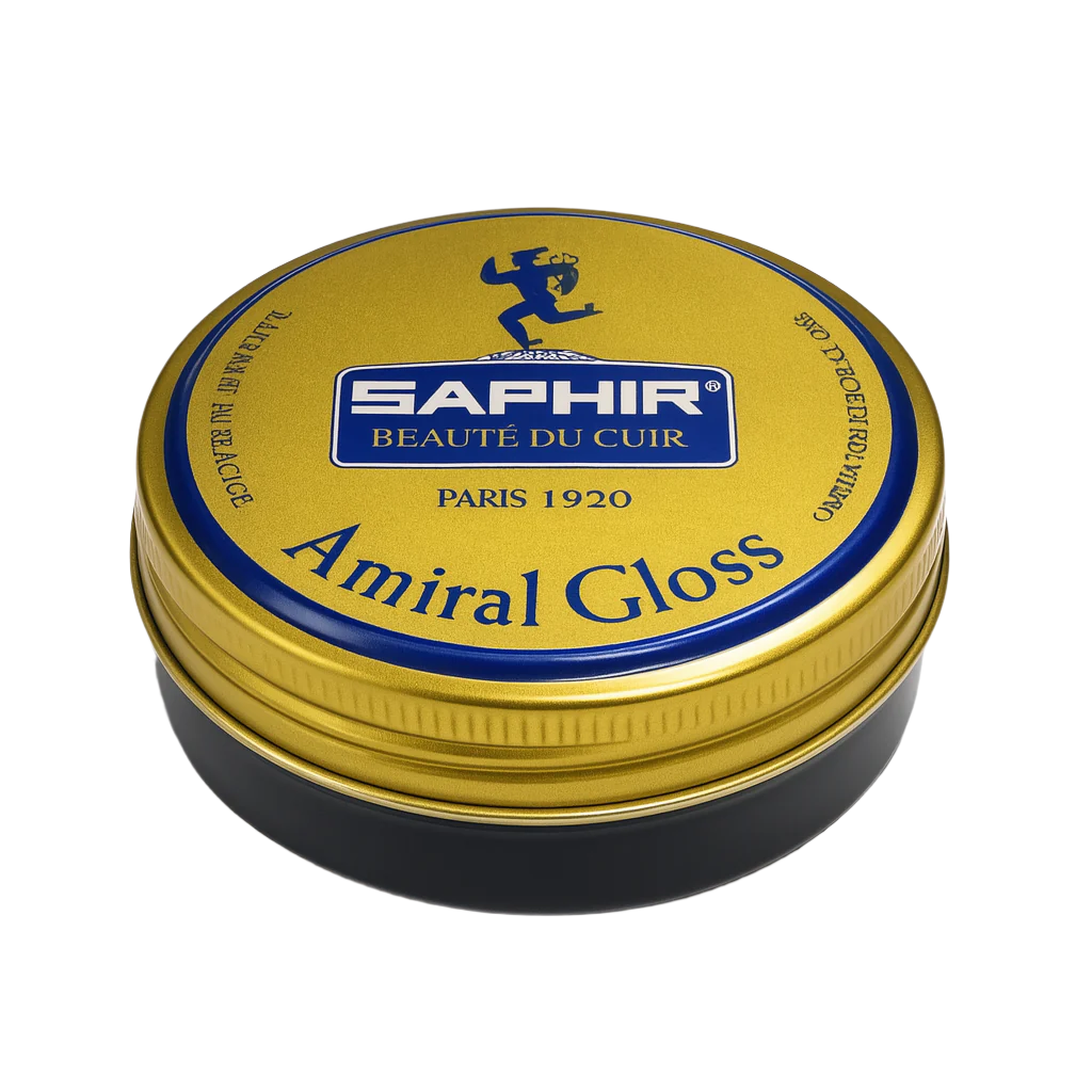 SAPHIR BEAUTE DU CUIR - AMIRAL GLOSS (HIGH MIRROR SHINE WAX POLISH) - 50ML
