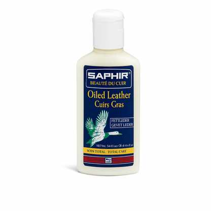 SAPHIR BEAUTE DU CUIR - CREME CUIRS GRAS (OILED LEATHER CREAM) - 125ML