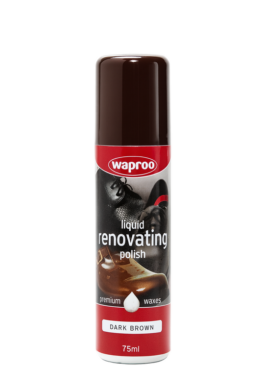 WAPROO - LIQUID RENOVATING POLISH - Dark Brown - 75ML