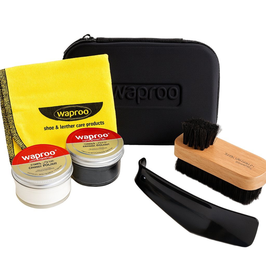 WAPROO - SHOE CARE KIT (HARD CASE)