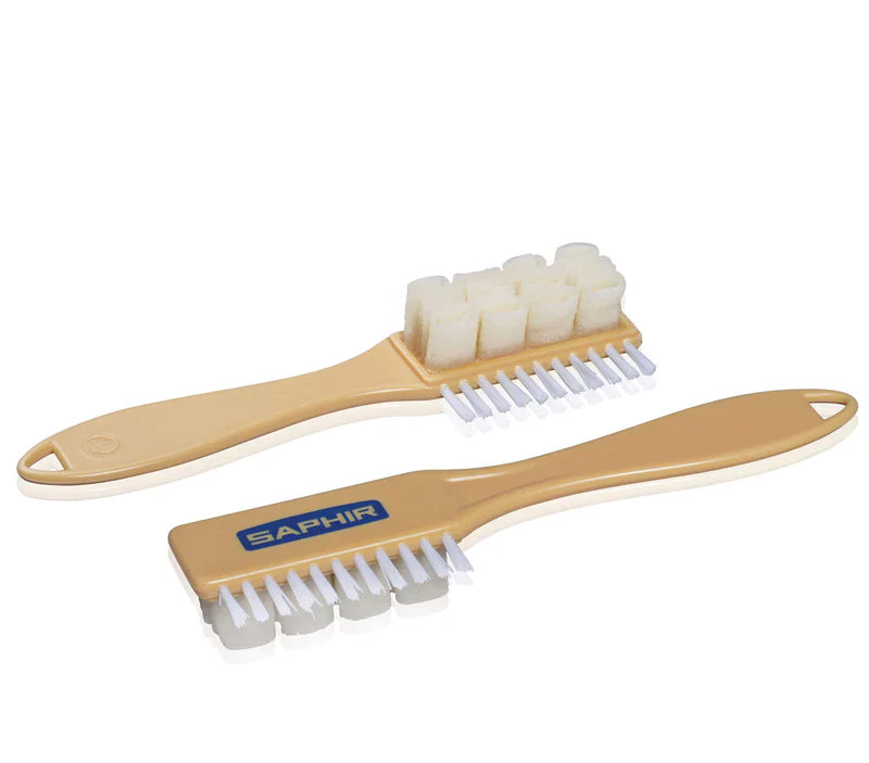 SAPHIR BEAUTE DU CUIR - SUEDE NUBUCK MICROFIBRE BRUSH - 16cm