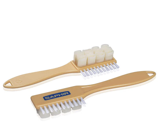 SAPHIR BEAUTE DU CUIR - SUEDE NUBUCK MICROFIBRE BRUSH - 16cm