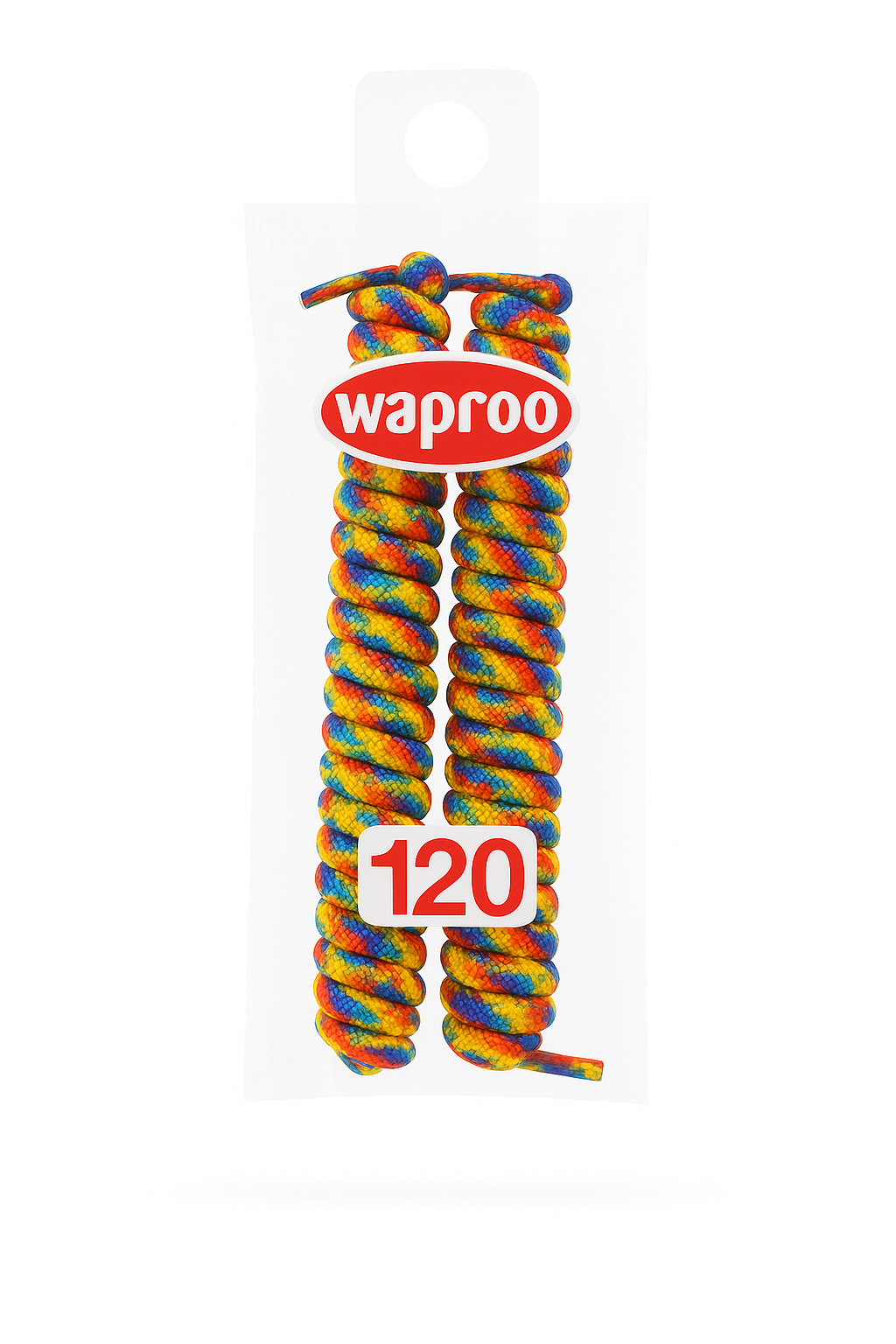 WAPROO - LACES 120CM SPIRAL (BLISTER)