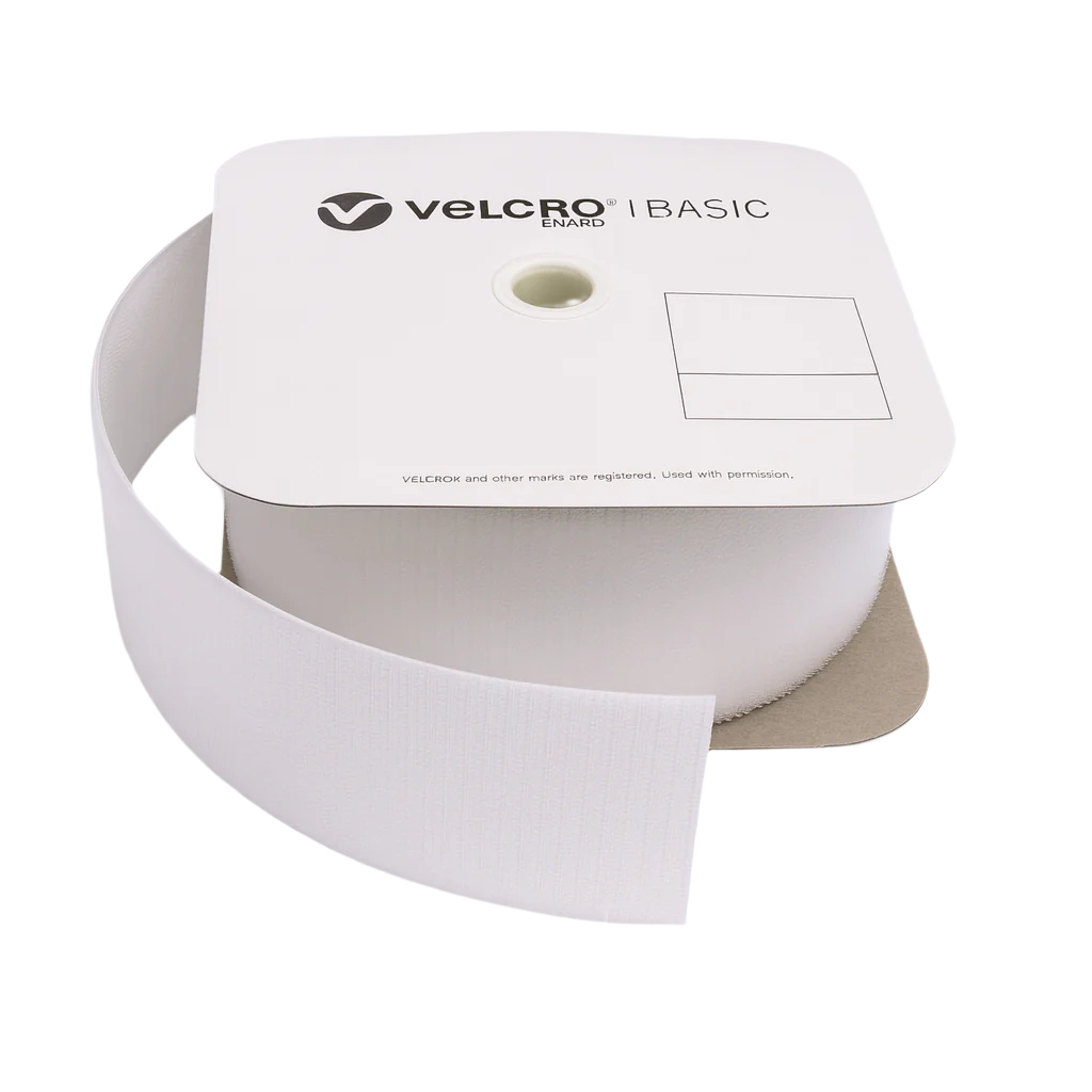 VELCRO STRAPPING-WHITE