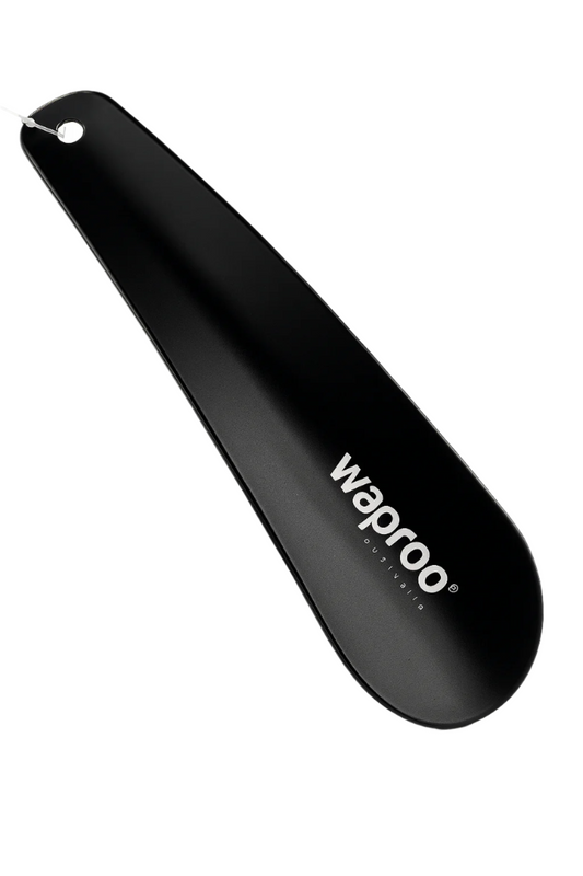 WAPROO PLATINUM -  SMALL METAL SHOE HORN - BLACK