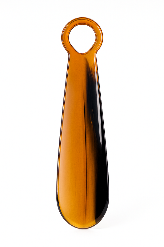 TORTOISE SHELL SMALL SHOE HORNS