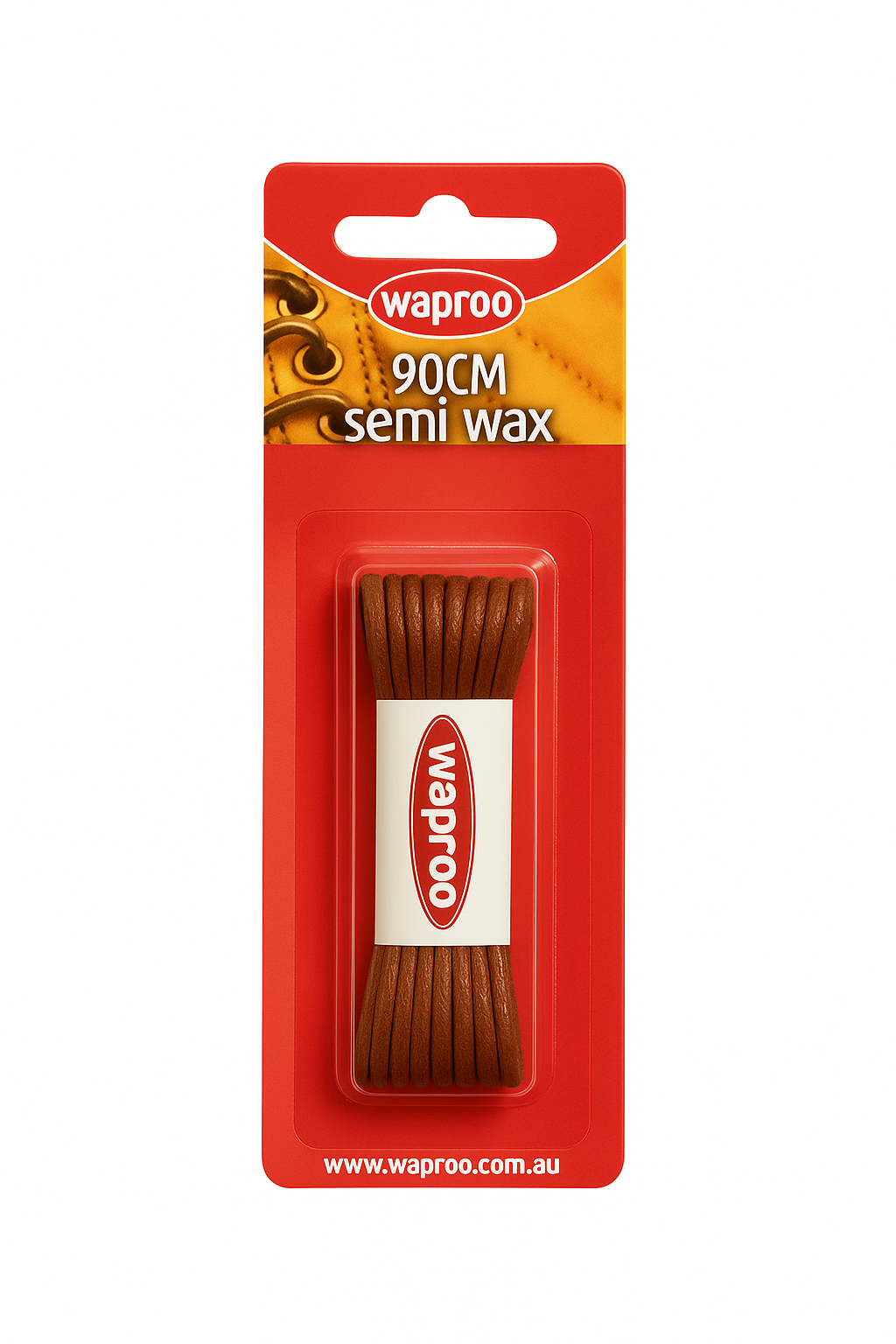WAPROO - LACES 90CM SEMI WAX (BLISTER)