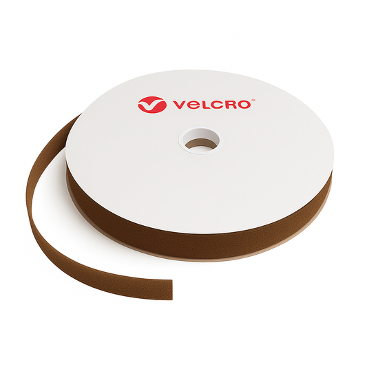 VELCRO STRAPPING-BROWN