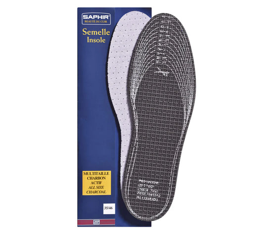 SAPHIR BEAUTE DU CUIR - INSOLES MULTI CARBON 35 TO 46 (MULTITAILLE CHARBON)