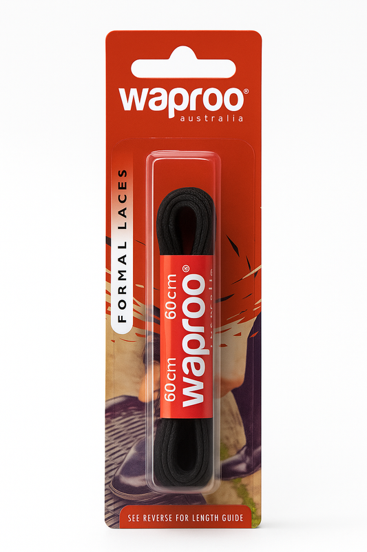 LACES 60CM THIN WAXED (BLISTER)