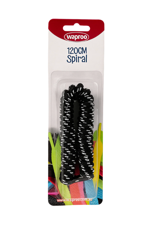 LACES 120CM SPIRAL (BLISTER)