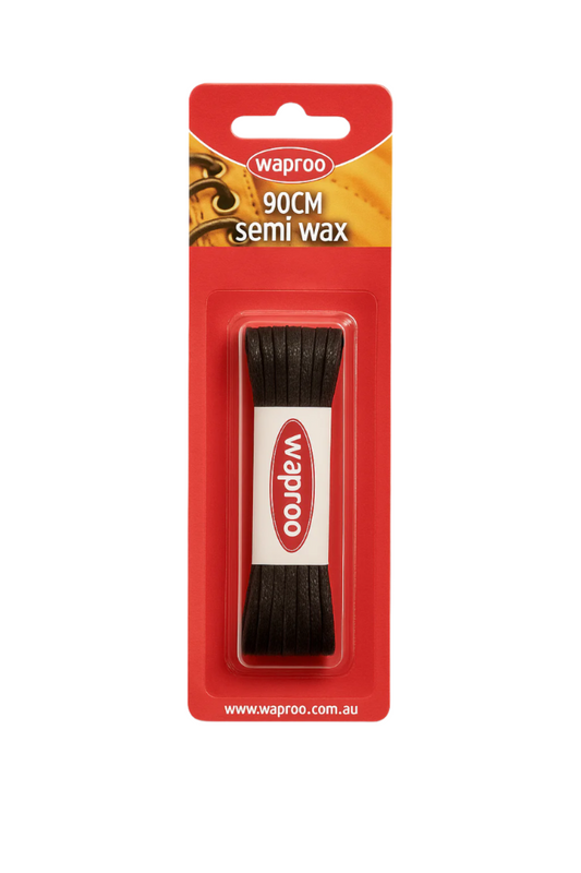 LACES 90CM SEMI WAX (BLISTER)
