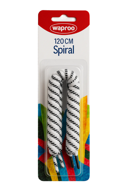 WAPROO - LACES 120CM SPIRAL (BLISTER)
