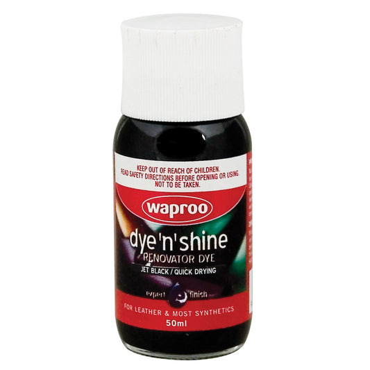 WAPROO - DYE-N-SHINE - BLACK - 50ml