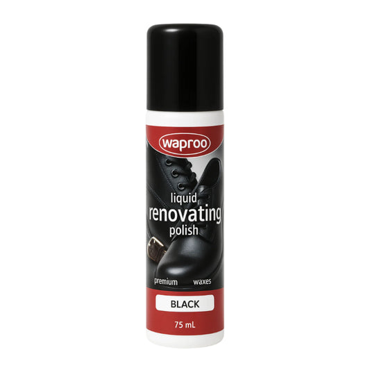 WAPROO LIQUID RENOVATING POLISH - BLACK