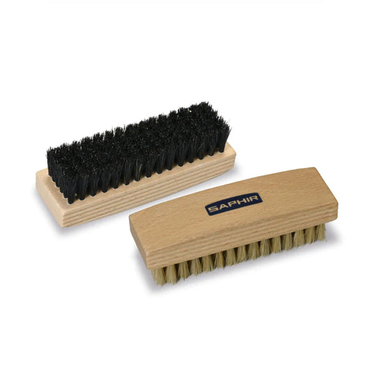 SAPHIR BEAUTE DU CUIR - SHOE SHINE BRUSH - BLACK - 12.5cm
