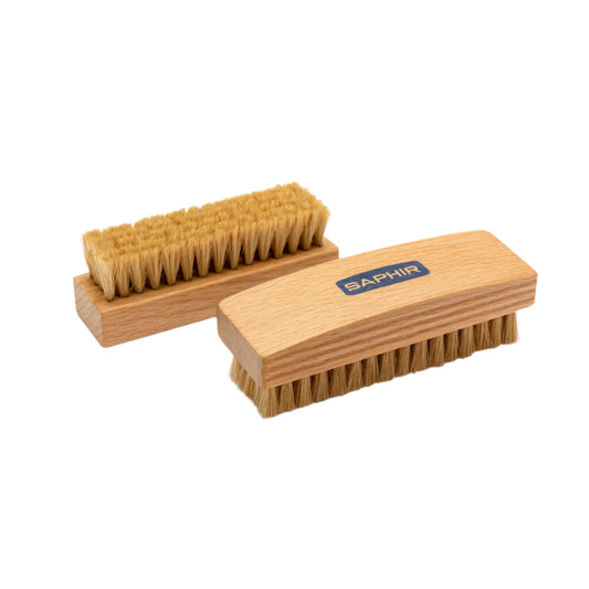 SAPHIR BEAUTE DU CUIR - SHOE SHINE BRUSH -WHITE- 12.5cm