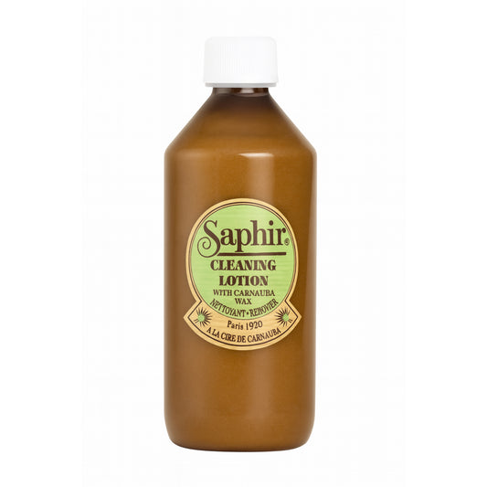 SAPHIR BEAUTE DU CUIR - LAIT NETTOYANT CIRANT CLEANING LOTION - 500 ML