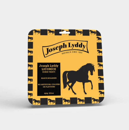 JOSEPH LYDDY - LICORICE HORSE TREATS - (250G)