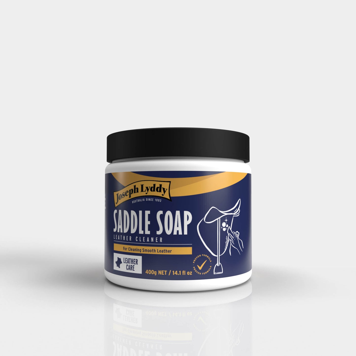 JOSEPH LYDDY GLYCERINE SADDLE SOAP 400GM