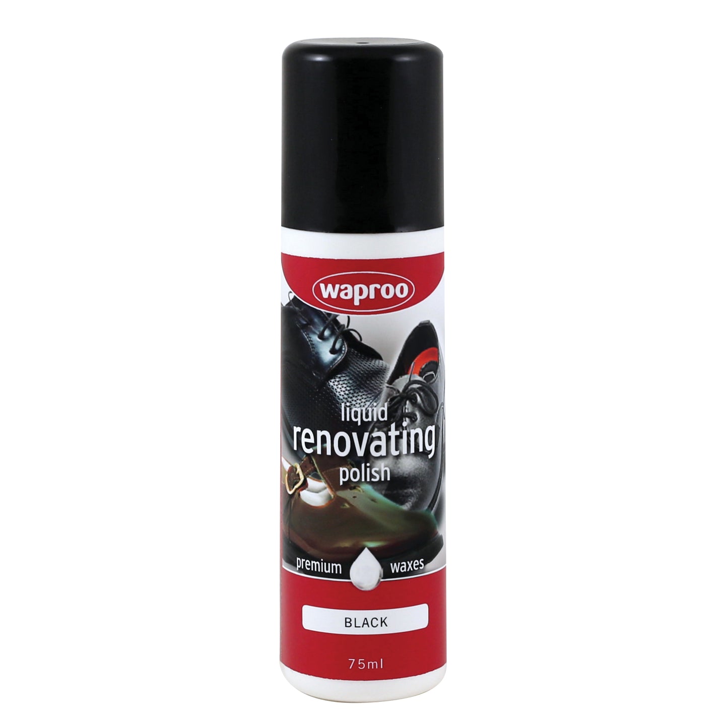 WAPROO LIQUID RENOVATING POLISH - BLACK