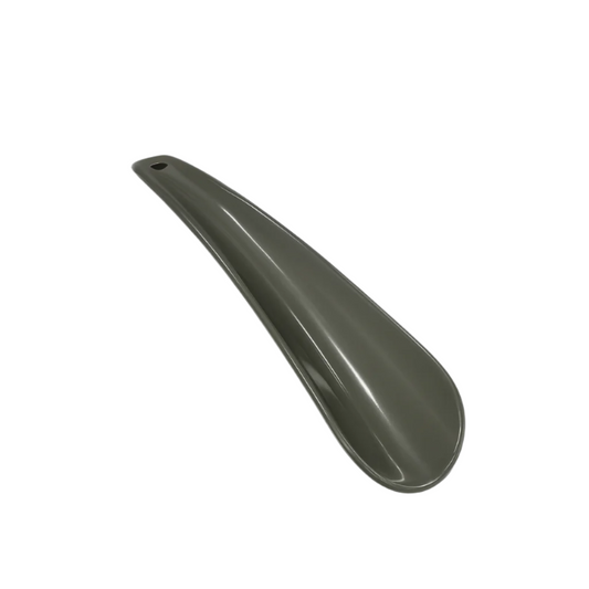 OLYMPIC - PLAIN PLASTIC SHOE HORN - MEDIUM - GREY