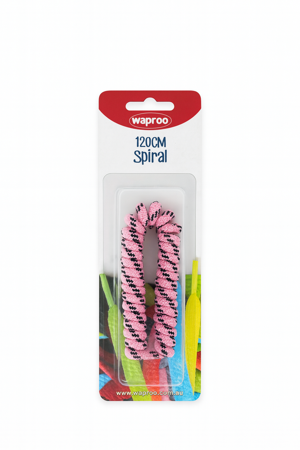 WAPROO - LACES 120CM SPIRAL (BLISTER)